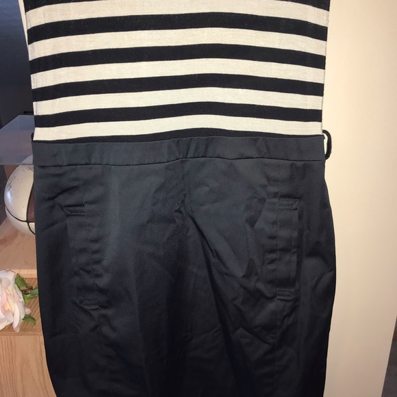 BCBGMaxazria Sleeveless Striped Dress - Picture 3 of 11